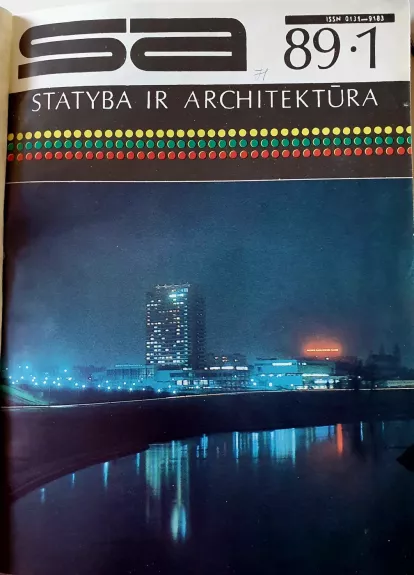 Statyba ir architektūra 1989 - Autorių Kolektyvas, knyga 1