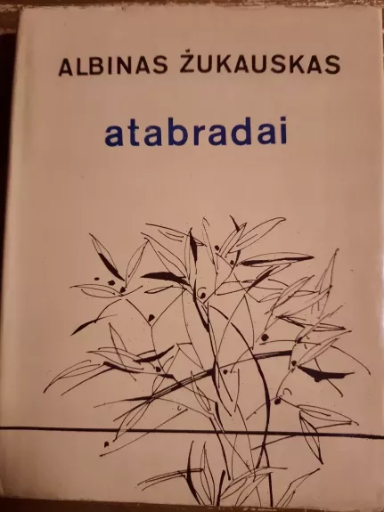 Atabradai - Albinas Žukauskas, knyga