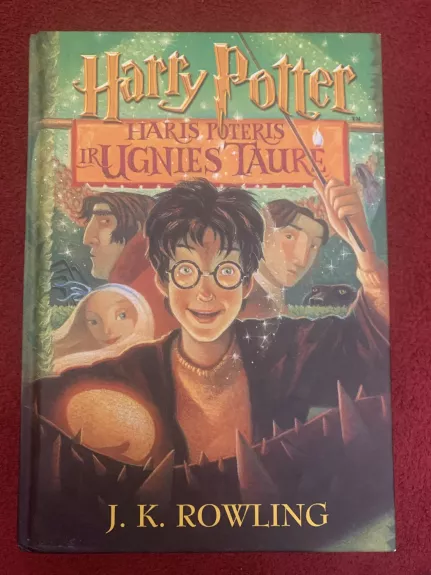 Haris poteris ir ugnies taurė - Rowling J. K., knyga