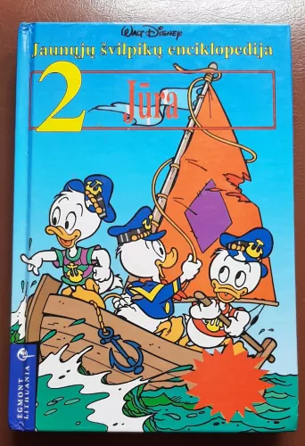 Jaunųjų švilpikų enciklopedija. Jūra - Walt Disney, knyga
