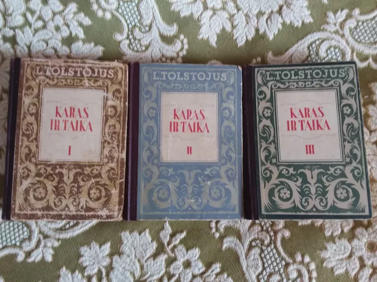 KARAS IR TAIKA I-II-III dalys