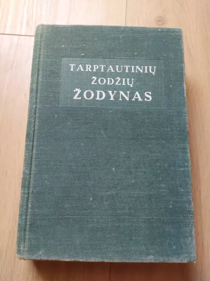 Tarptautinių žodžių žodynas