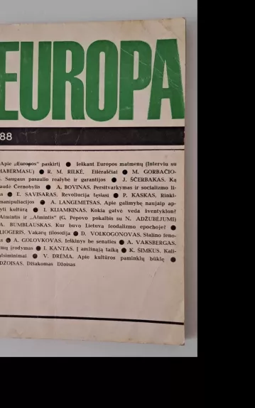 Europa 1988