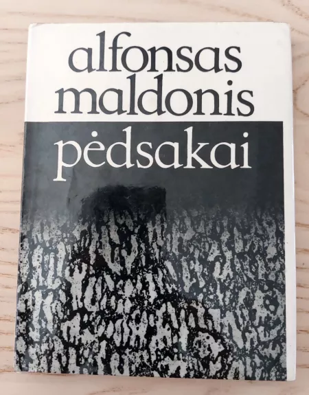 Pėdsakai - Alfonsas Maldonis, knyga 1