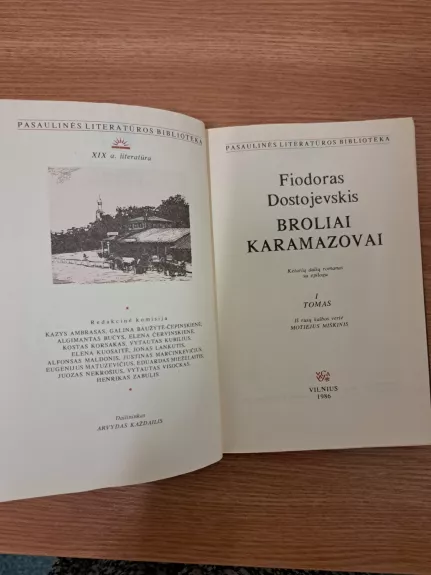 Broliai Karamazovai - Fiodoras Dostojevskis, knyga 1