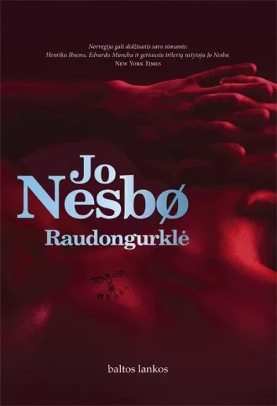 Raudongurklė - Jo Nesbo, knyga