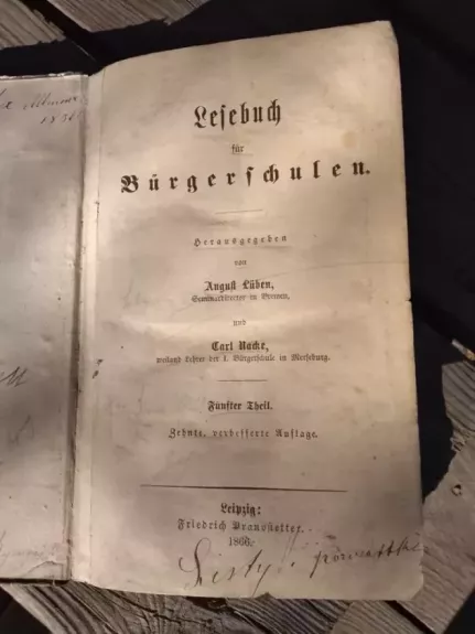 LESEBUCH FUR BURGERSCHULEN