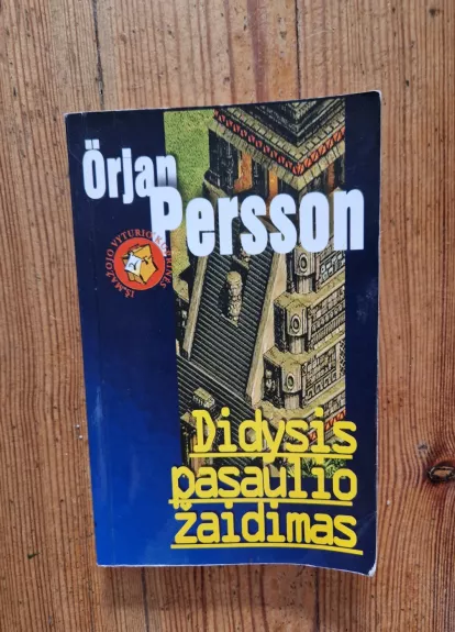Didysis pasaulio žaidimas - Orjan Persson, knyga