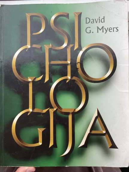 Psichologija - David G. Mayers, knyga