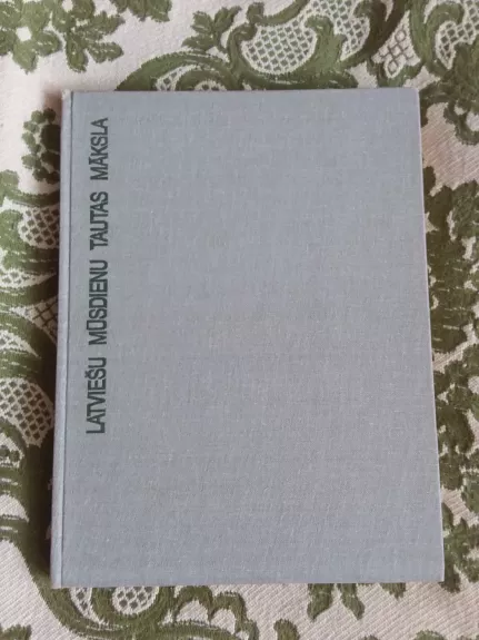 Latviešu mūsdienu tautas maksla