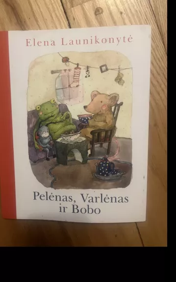 Pelėnas, Varlėnas ir Bobo - Elena Launikonytė, knyga