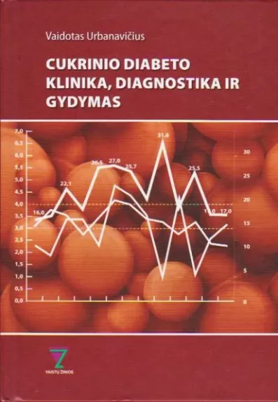 Cukrinio diabeto klinika, diagnostika ir gydymas - Vaidotas Urbanavičius, knyga