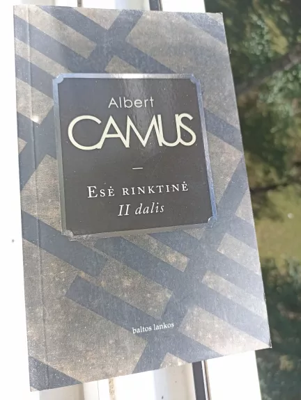 Esė rinktinė II dalis - Albert Camus, knyga 1