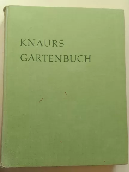 Knaurs Gartenbuch