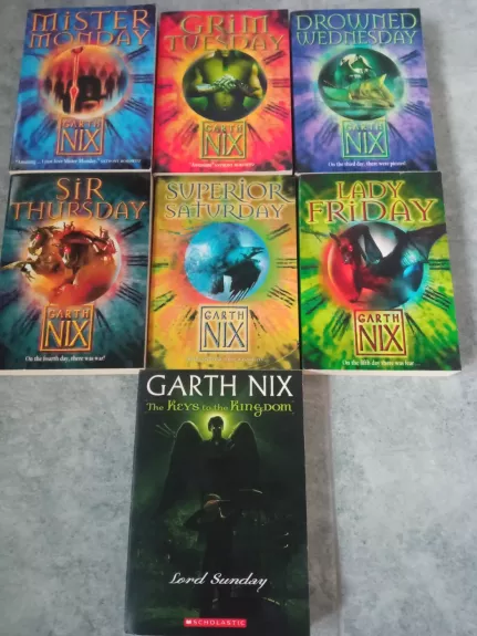 The Keys to the Kingdom 7-ų knygų serija - Garth Nix, knyga 1