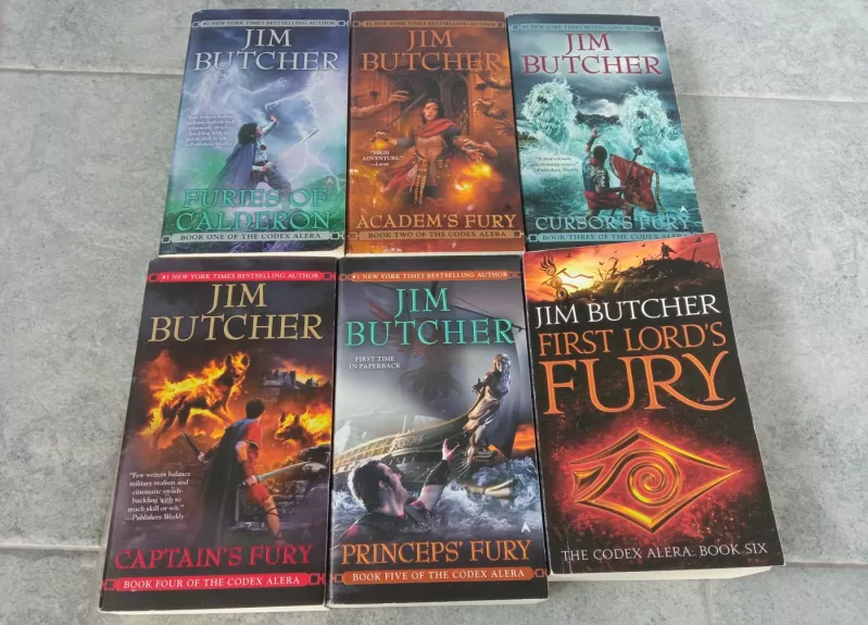 Codex Alera 6 knygų serija - Jim Butcher, knyga 1