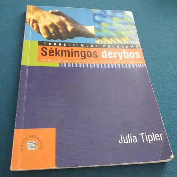 Sėkmingos derybos - Julia Tipler, knyga
