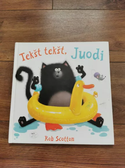 Tekšt tekšt, Juodi - Rob Scotton, knyga