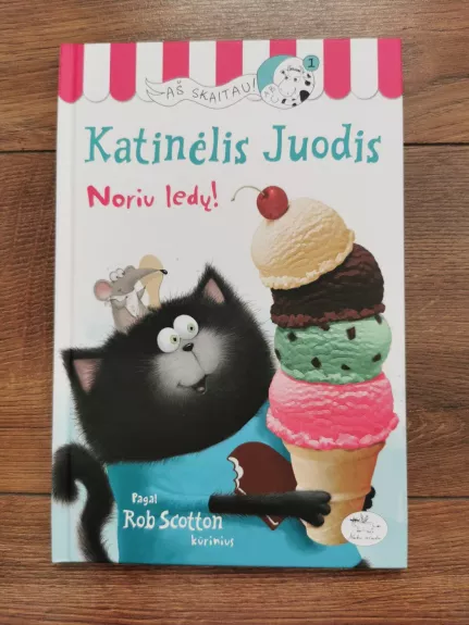 Katinėlis Juodis. Noriu ledų!