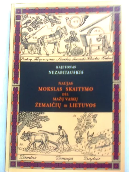 Naujas mokslas skaitymo dėl mažų vaikų žemaičių ir Lietuvos - Kajetonas Nezabitauskis, knyga