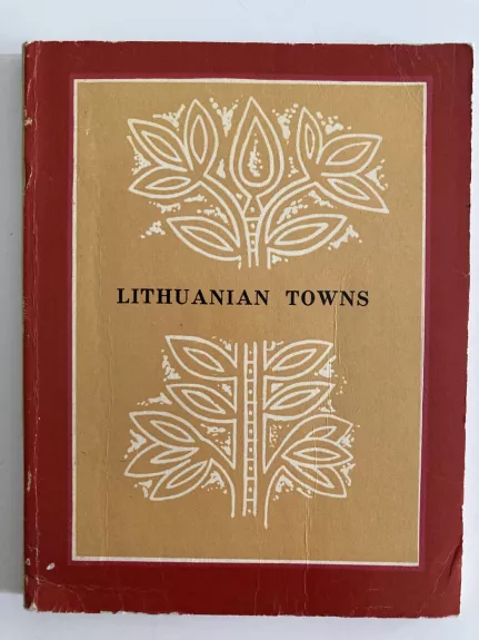 Lithuanian towns - A. Spelskis, knyga