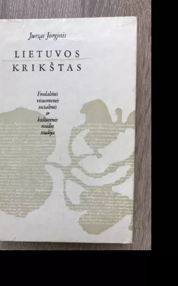 Lietuvos krikštas - Juozas Jurginis, knyga