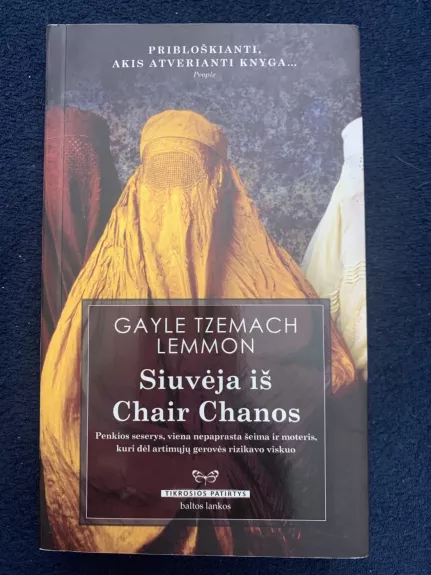 Siuvėja iš Chair Chanos - Lemmon Gayle Tzemach, knyga