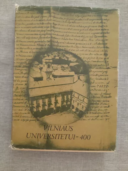 Vilniaus universitetui-400 - A. Jancevičius, knyga