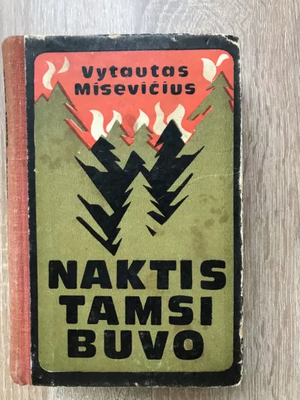 Naktis tamsi buvo - Vytautas Misevičius, knyga