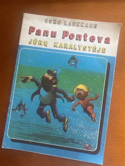 Panu Ponteva jūrų karalystėje - Usko Laukkane, knyga