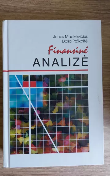 Finansinė analizė - Jonas Mackevičius, knyga
