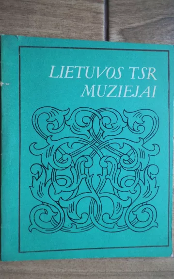 Lietuvos TSR muziejai - J. Kasperavičius, knyga 1