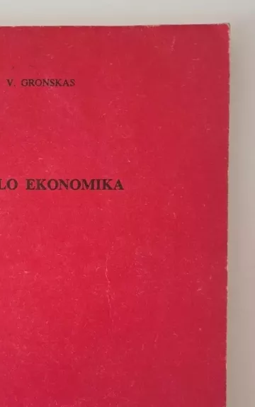 Verslo ekonomika - Vladas Gronskas, knyga 1
