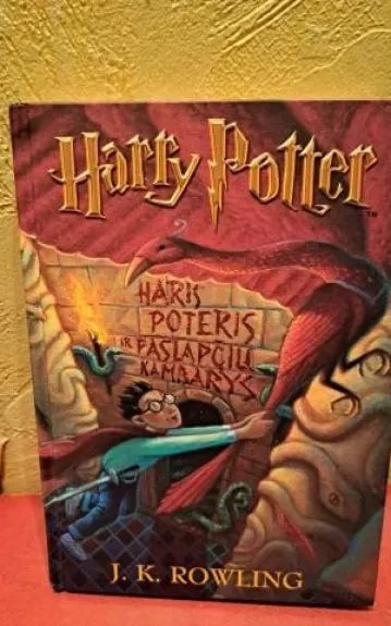 Haris Poteris ir Paslapčių kambarys - Rowling J. K., knyga