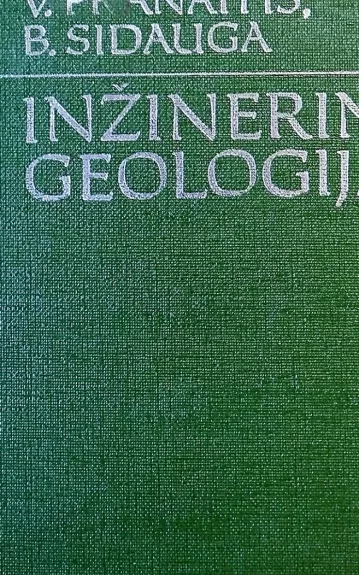 Inžinerinė geologija - V. Pranaitis, knyga