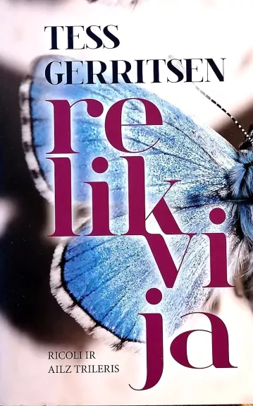 Relikvija - Tess Gerritsen, knyga