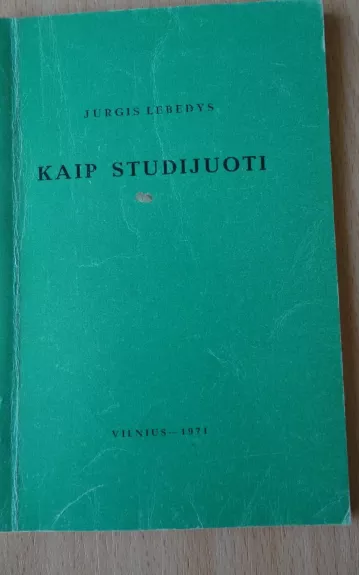 Kaip studijuoti
