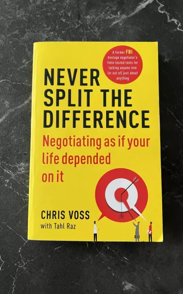 Never Split the Difference - Chris Voss, knyga