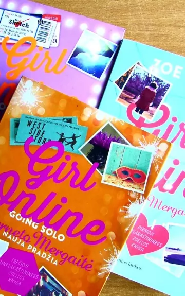 Girl Online / Interneto Mergaitė trilogija - Zoe Sugg, knyga