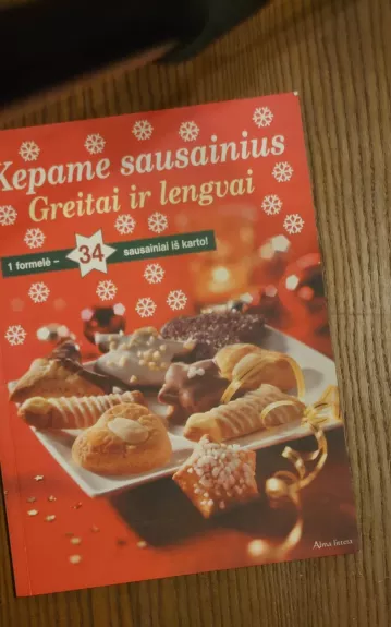 Kepame sausainius.  Greitai ir lengvai