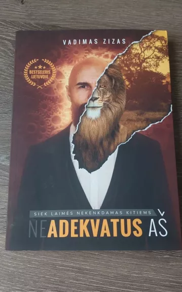 Neadekvatus aš - Vadimas Zizas, knyga