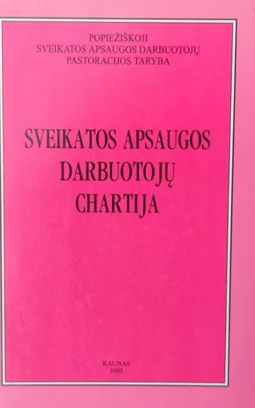 Sveikatos apsaugos darbuotojų chartija