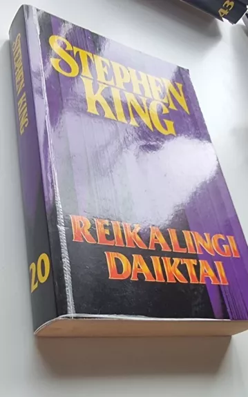 Reikalingi daiktai (20) - Stephen King, knyga