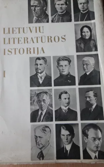 Lietuvių literatūros istorija I tomas (iki 1940 m.) - Autorių Kolektyvas, knyga