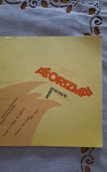 Aforizmai iš perestroijos epochos