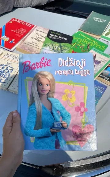 Barbie Didžioji receptų knyga - lele Barbie, knyga