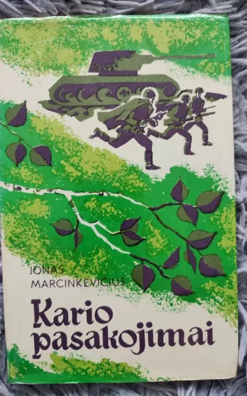 Kario pasakojimai - Jonas Marcinkevičius, knyga