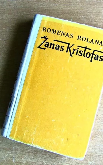 Žanas Kristofas (1 tomas) - Romenas Rolanas, knyga