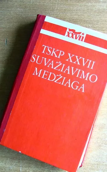 TSKP XXVII suvažiavimo medžiaga