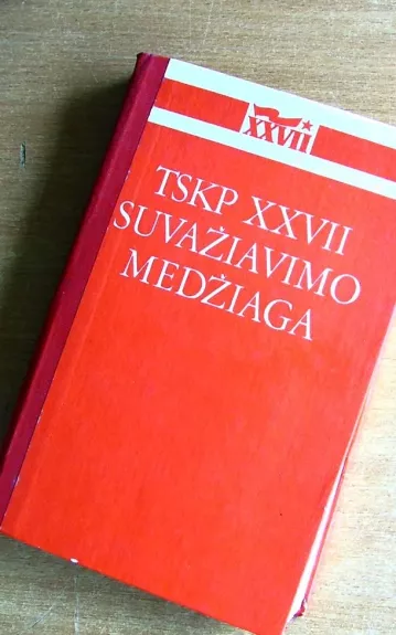 TSKP XXVII suvažiavimo medžiaga - Autorių Kolektyvas, knyga